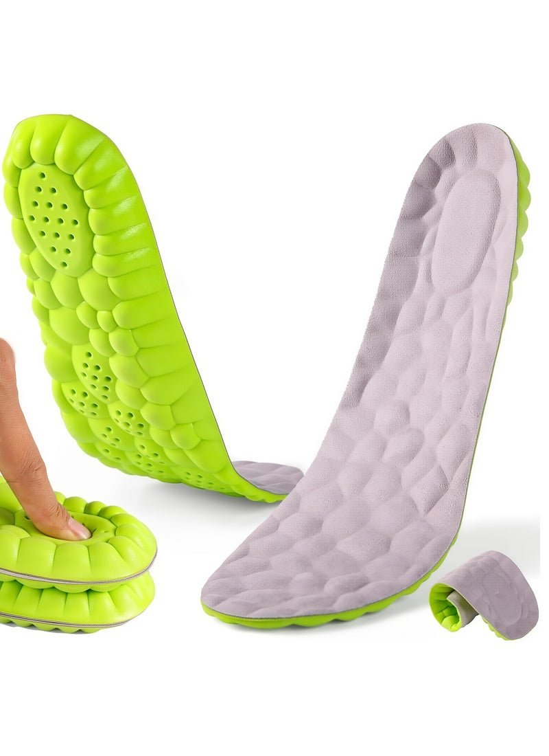 Breathable Sports Insole, Provides Excellent Shock Absorption and Cushioning to Relieve Feet, Comfortable Insoles and Shoe Accessories for Men and Women - Image 1